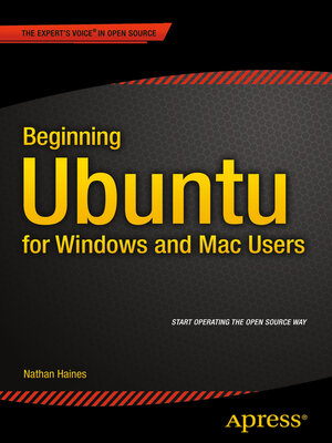 cover image of Beginning Ubuntu for Windows and Mac Users